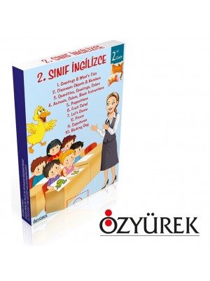 Özyürek 2.Sınıf İngilizce Hikayeler 10 Kitap